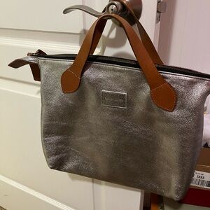 Parker Thatch Charlie Leather Bag, Stardust